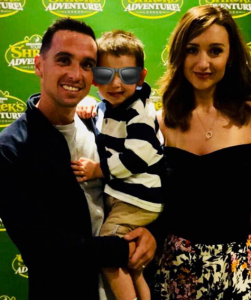 Catherine and her family