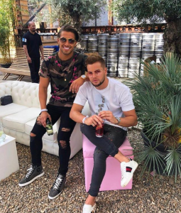 kem cetinay chris hughes instagram