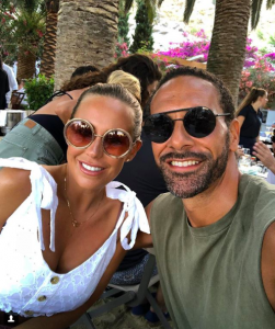 kate wright rio ferdinand on holiday instagram
