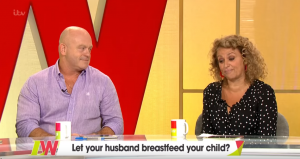 Ross Kemp and Nadia Sawalha on LW