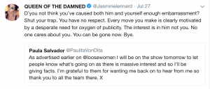 Jasmine Lennard Twitter