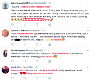 love island twitter