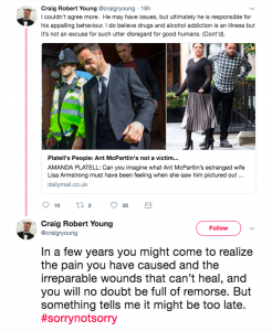 ant mcpartlin lisa armstrong twitter