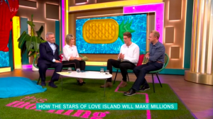 this morning love island dr alex ruth eamonn itv