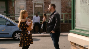 Adam and Eva leave Weatherfield Coronation Street 