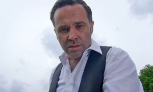 Graham Foster on the rampage, Emmerdale