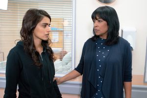 Rana and her mother Coronation Street 