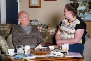 Bernadette Taylor and Ted Murray in EastEnders