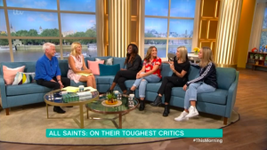 this morning holly phil all saints