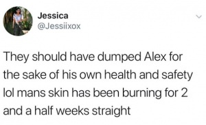 Dr Alex tweet