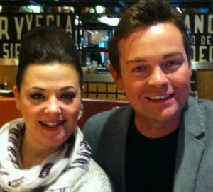 Lisa Armstrong and Stephen Mulhern
