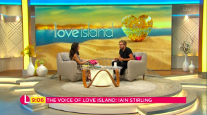 love island lorraine iain stirling christine lampard itv