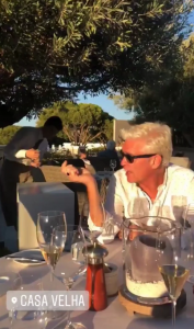 Phillip Schofield on holiday