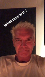 Phil Schofield on holiday