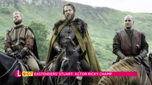 Ricky Champ appeared on Lorraine