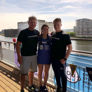 Gordon Ramsay with daughter Megan and son Jack