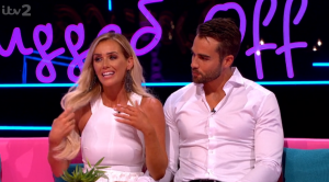 Love Island's Laura and Paul