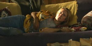 Rebecca White being kept hostage in Emmerdale