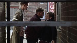 Henry in trouble in Coronation Street 
