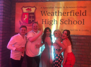 Brooke Vincent and her Corrie co-stars on Instagram