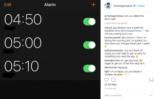Nick Grimshaw on Instagram