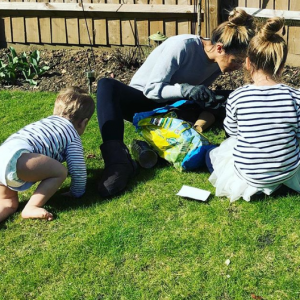 Peter Andre's wife Emily and their two kids