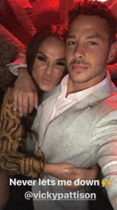 Scott thomas and Vicky Pattison