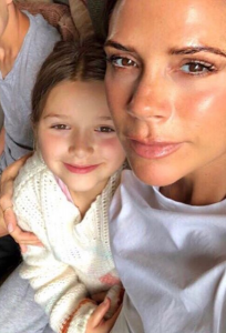 Victoria and Harper Beckham (Credit: Instagram)