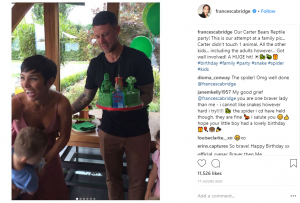 Frankie and Wayne Bridge with their sons (Credit: Instagram)