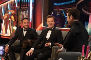 Stephen Mulhern with Ant and Dec, Britain's Got Talent - 3 June 2017