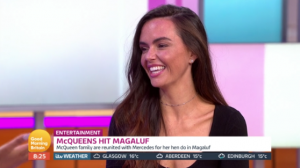 Jennifer Metcalfe om Good Morning Britain (Credit: ITV)