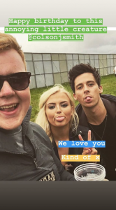 Colson Smith and Lucy Fallon