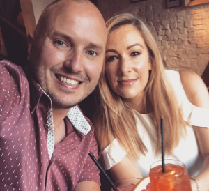 Rachael Bland and her husband