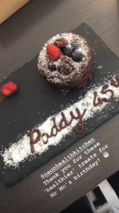 Paddy McGuinness' birthday