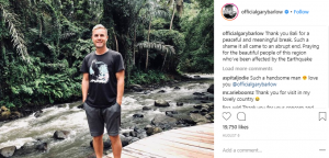 Gary Barlow in Bali