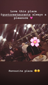 Stephanie Davis on a date