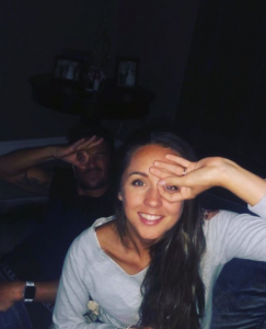 Peter Andre and wife Emily doing the dele challenge