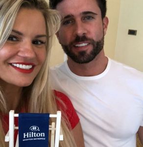 Kerry Katona and boyfriend Ryan Mahoney