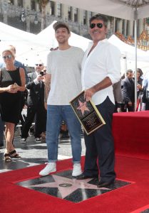Simon Cowell is honoured with a star on the Hollywood Walk of Fame in Los Angeles, United States