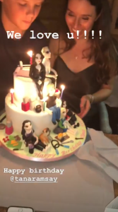 Tana Ramsay's birthday celebrations with the Beckhams
