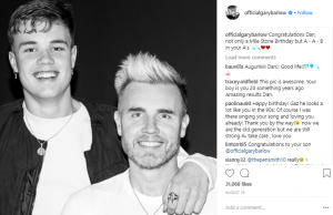 Gary Barlow on son Daniel