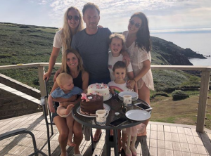 Geri Horner and her family