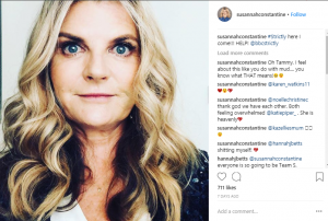 Susannah Constantine shares a glam pic to Instagram announcing her Strictly Come Dancing 2018 stint 