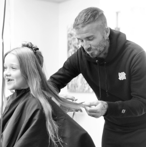 David Beckham Instagram Harper Beckham