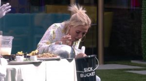 Gabby Allen Celebrity Big Brother CBB Channel 5 dinner party