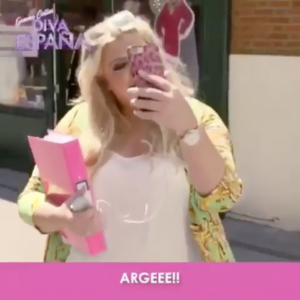Gemma Collins James Arg Argent Instagram ITV Diva Espana