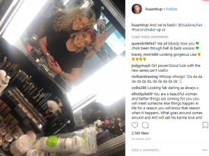 Lisa Armstrong returns to work on Strictly