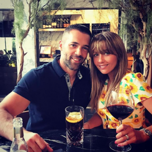 Samia Longchambon and husband Sylvain