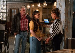 Liz and Hannah meet for the first time (Credit: ITV)