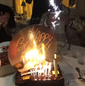 Romeo Beckham's birthday celebrations